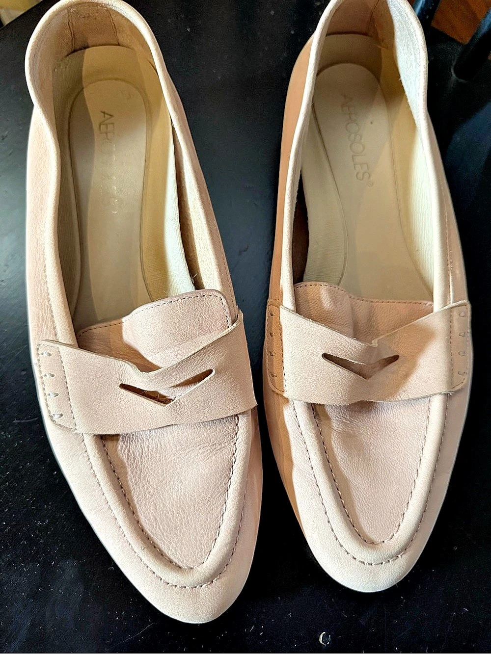 Aerosoles Penny Loafer Flats in light Pink US 9 M